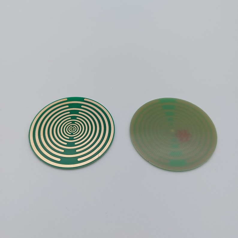 6x antenne Lakhovsky MWO 50 mm, protezione EMF, radionica, onde scalari, oscillatore multi-onda, orgonite, orgone, geometria sacra, guarigione Reiki Verde