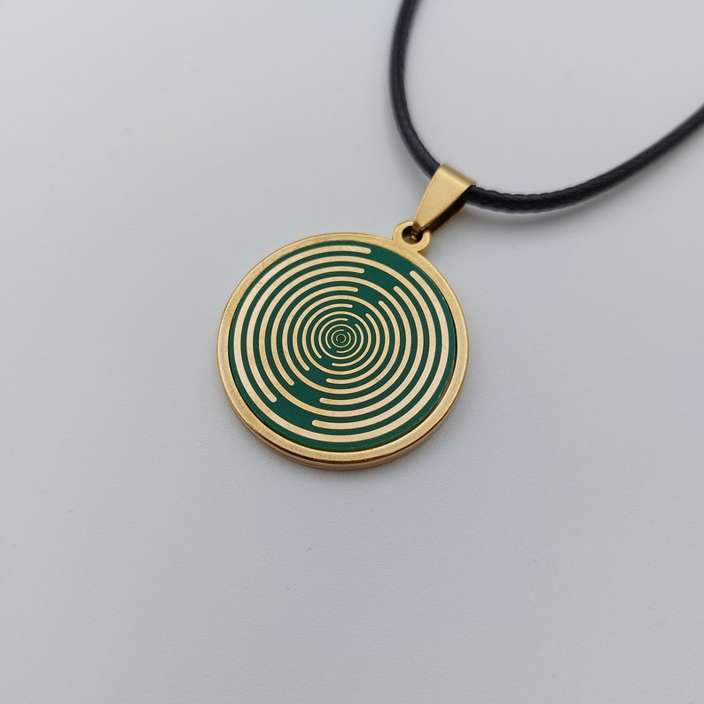 Lakhovsky MWO Radionics Pendentif, Collier d'orgone émetteur d'ondes d'orgonite, Amulette de protection contre les ondes EMF, Guérison énergétique forte, Bloc mobile image 5