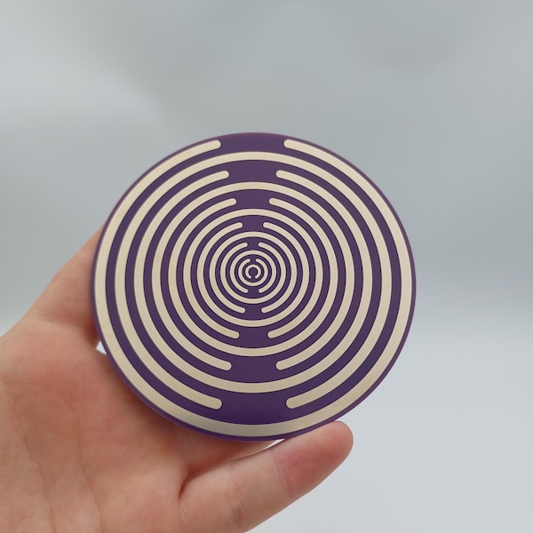 Lakhovsky MWO Disc 25/50/100/200 mm, 5G Block, EMF Protection, Multiwave Oscillator Orgonite Orgone Generator Scalar Radionics Plate Bioresonance