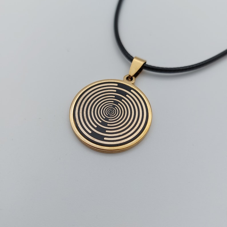 Lakhovsky MWO Radionics Pendentif, Collier d'orgone émetteur d'ondes d'orgonite, Amulette de protection contre les ondes EMF, Guérison énergétique forte, Bloc mobile image 1