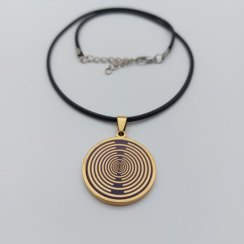 Lakhovsky MWO Radionics Pendant, Orgonite Wave Transmitter Orgone Necklace, EMF Wave Protection Amulet, Strong Energy Healing, Mobile Block image 2