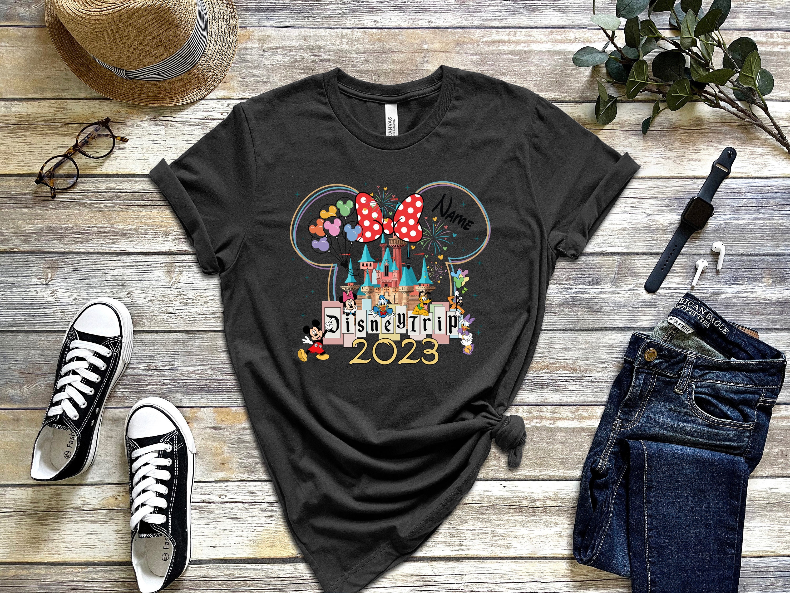 Discover Custom Disney Trip 2023 Shirt, Disneyworld Shirt 2023, Disney Mickey Minnie Shirt