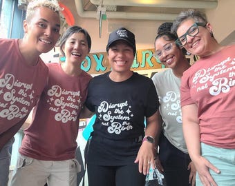 DISRUPT THE SYSTEM t-shirt (new colors!)