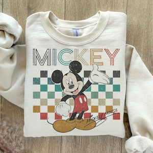 Retro Checkered Mickey PNG, Family Vacation png, Family Trip Png, Vacay Mode Png, Magic Kingdom Png, Mickey Png, Mouse Png, Digital File