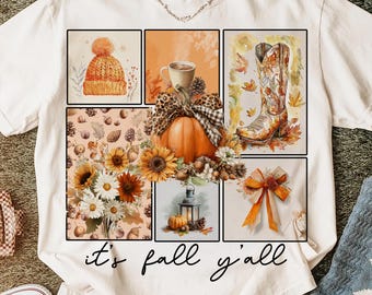 Its Fall Yall Png, Retro Fall png, Fall autumn sublimation, Autumn Aesthetic, Retro Halloween Fall, Fall Pumpkin png file, Pumpkin Patch png