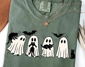 Сute Ghost Cat PNG, Ghost Cat Svg, Cat Lovers, Halloween Cat Svg, Cat Halloween Png, Ghost Cats, Halloween Cat,Spooky Season,Funny Cat Ghost