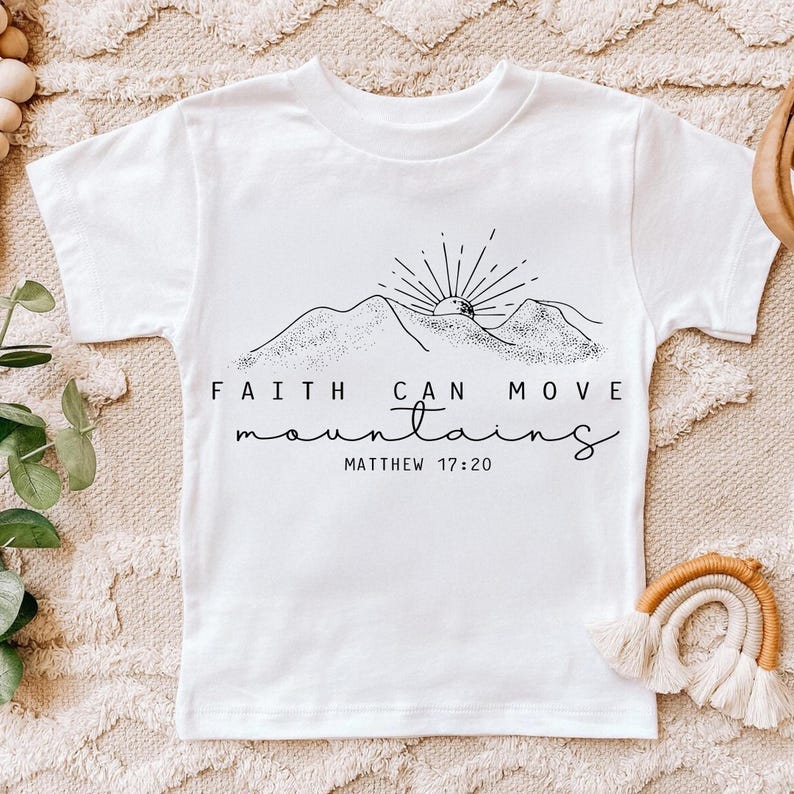 Faith Can Move Mountains Png, Christian Gift Png, Faith Png, Jesus Png, Bible Verse Png, Minimal Christian Png Designs, Bible Verse Png image 7