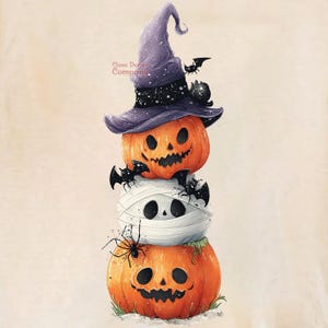 Preppy Fall Pumpkin png, Spooky Pumpkin Png, Pumpkin Season png, Vintage Fall png, Autumn png, Fall Girly png, Pumpkin png, Halloween Png