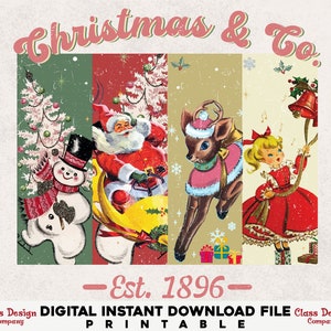 Retro Christmas PNG, Christmas Shirt PNG, Merry Christmas Png, Christmas png, Retro Png, Christmas sublimation, Digital Download