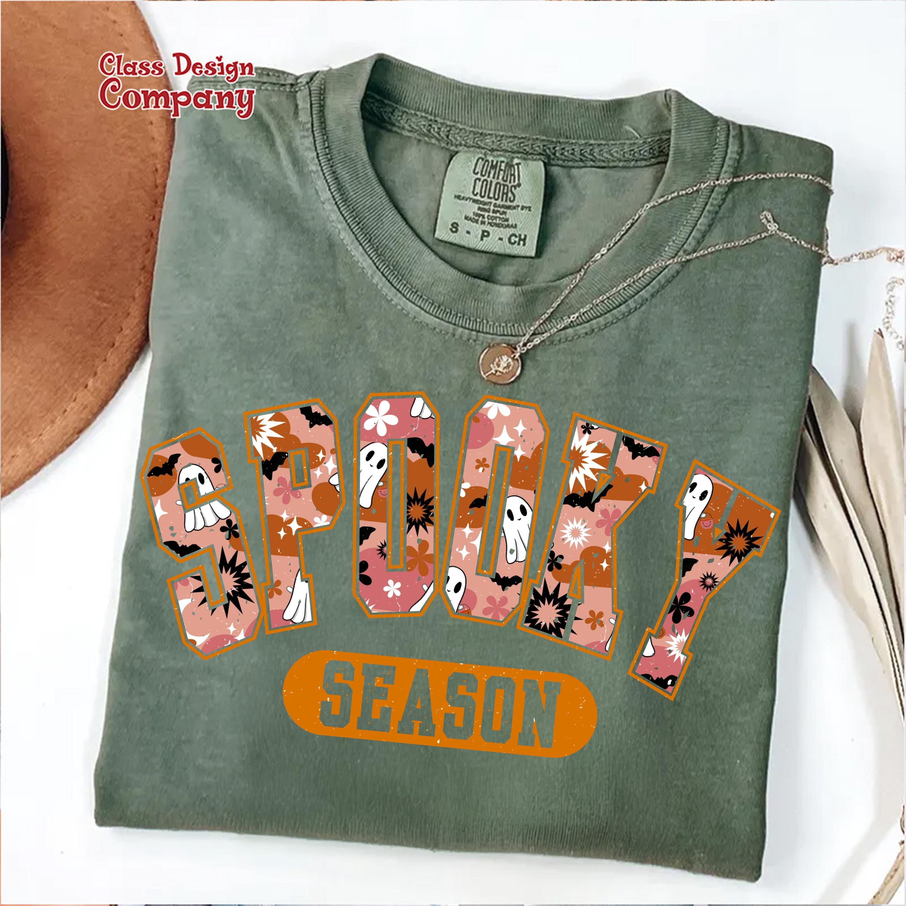 Halloween Spooky Season PNG, Retro Spooky Season Png, Halloween Png, Cute Halloween png, Spooky Season Distressed, Retro Halloween Png File