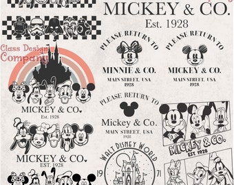 Mega Mickeyy & Friends SVG Bundle, Family Vacation png, Family Trip SVG, Vacay Mode Png, Magic Kingdom SVG, Mickeyy Png, Digital Download