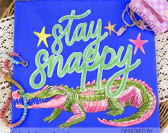 Everyday Gator PNG, Stay Snappy PNG, Trending PNG, Alligator Png, Viral Png, Girly Png, Boutique Png, Graphic Tee Png, Later Gator Png