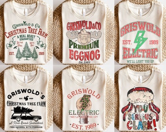 Retro Christmas Png Bundle, Christmas png, Griiswold Png, Christmas Tree Farm, Holiday sublimation, Christmas Bundle, Sublimation bundle png
