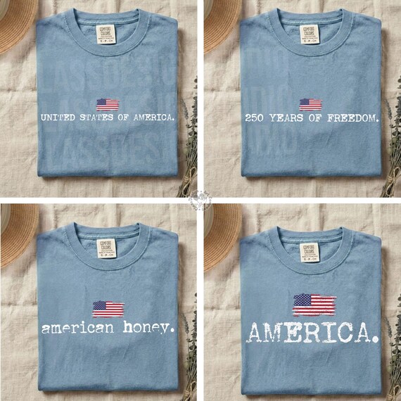 4th Of July PNG Bundle, USA Flag American Png Designs, Preppy America Shirt Png, Vintage Aesthetic America Png Design, Digital Download