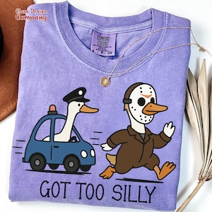 Just a Spooky Goose PNG, Funny Halloween Goose Png, Goose in Halloween Costumes Sublimation, Cute Horror Png, Spooky Goose Png