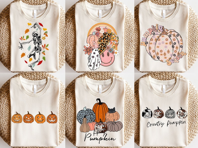 Retro Fall Autumn Png Bundle, Fall shirt png, Fall Coquette png, Autumn png, Trendy Fall, Thanksgiving png, Autumn Sublimation Design Bundle