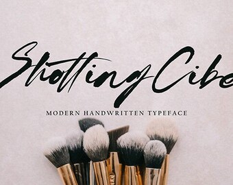 Shotting Cibe Font, Cute Font, Vintage Fonts, Vintage Font, Calligraphy Font, Retro Font, Thin Font, Handwritten Font, Cricut Font