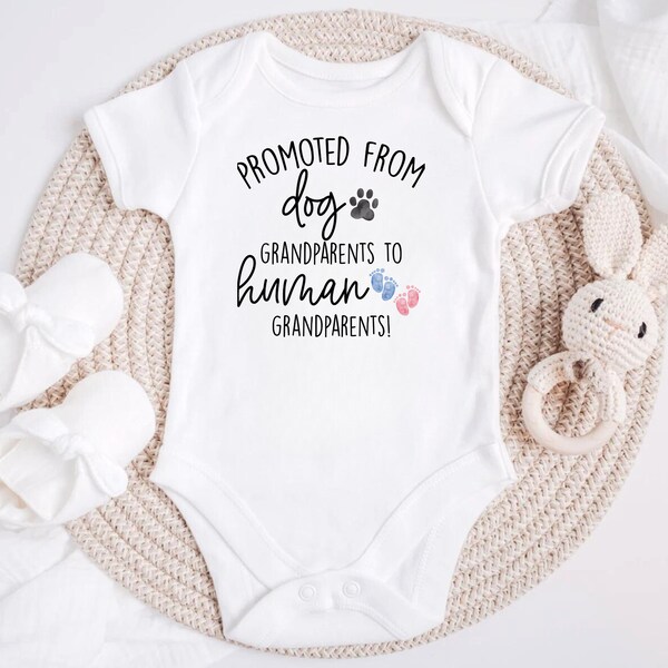 Grandparent Pregnancy Announcement Etsy