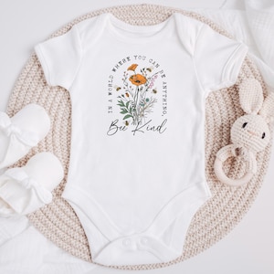 Bee Kind Baby Onesie®: Organic Cotton Bumblebee Outfit