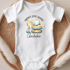 Daddy&#39;s Construction Helper, Under Construction, Construction Onesie®