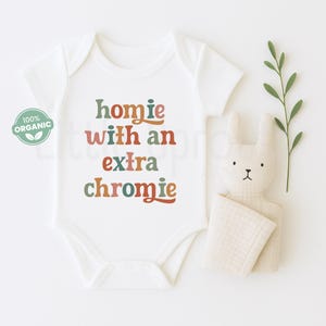 Homie With an Extra Chromie Onesie®, Down Syndrome Awareness Toddler & Youth Shirt, Trisomy 21 Awareness Kids Shirt