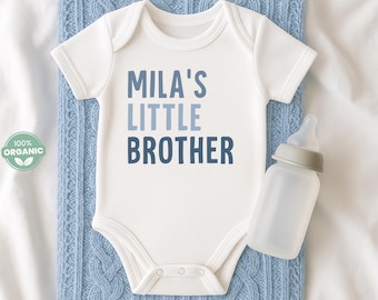 Little Brother Onesie®: Organic Cotton Baby Bodysuit