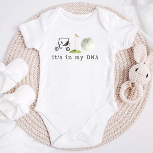 It's In My DNA Onesie®, Golf Onesie®, Golf Baby Gift, Golfing Onesie®, Golf Bodysuit, Golf Baby