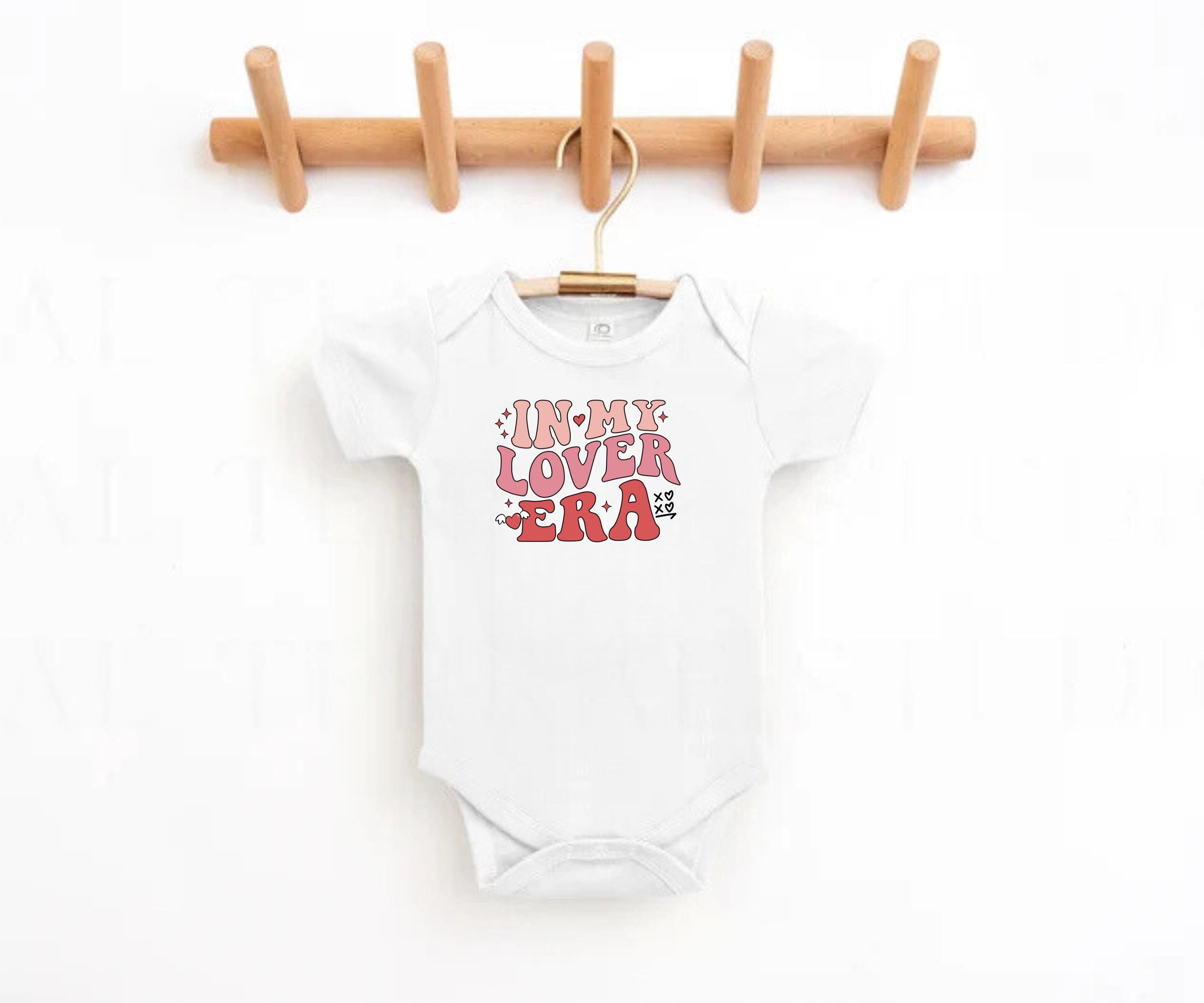 In My Lover Era Tee, Valentines Day Onesie® Valentine Era