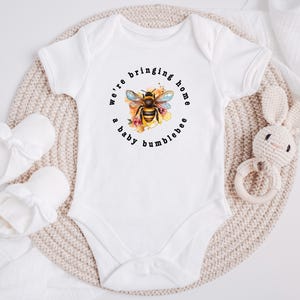 Baby Bumblebee Onesie®: Organic Cotton Bee Baby Outfit