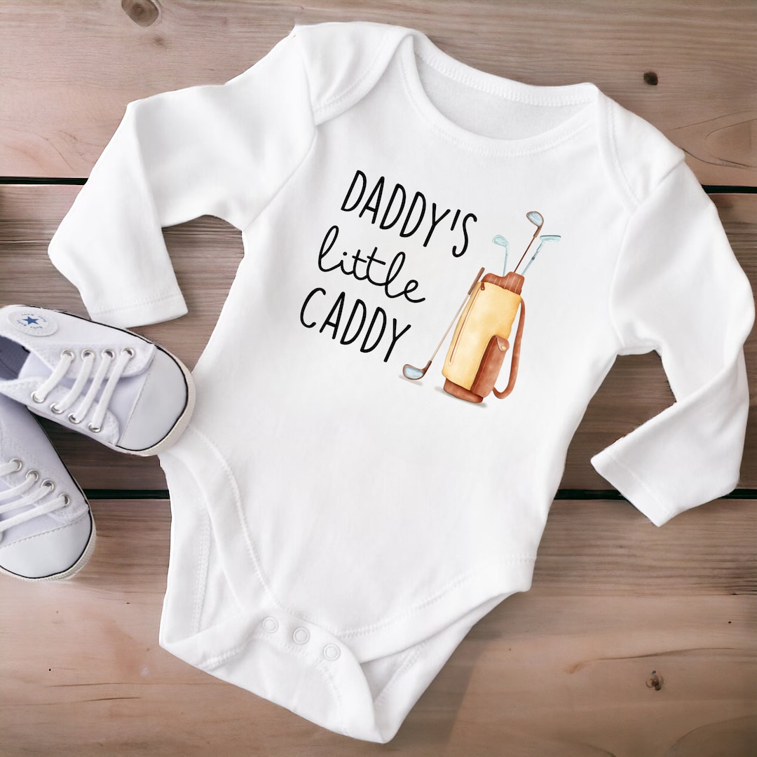 Daddy's Little Caddy Onesie® Golfing Buddy Onesie® Daddy's Golf Caddy