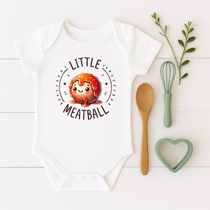 Little Meatball Baby Onesie®: Italian Foodie Gift