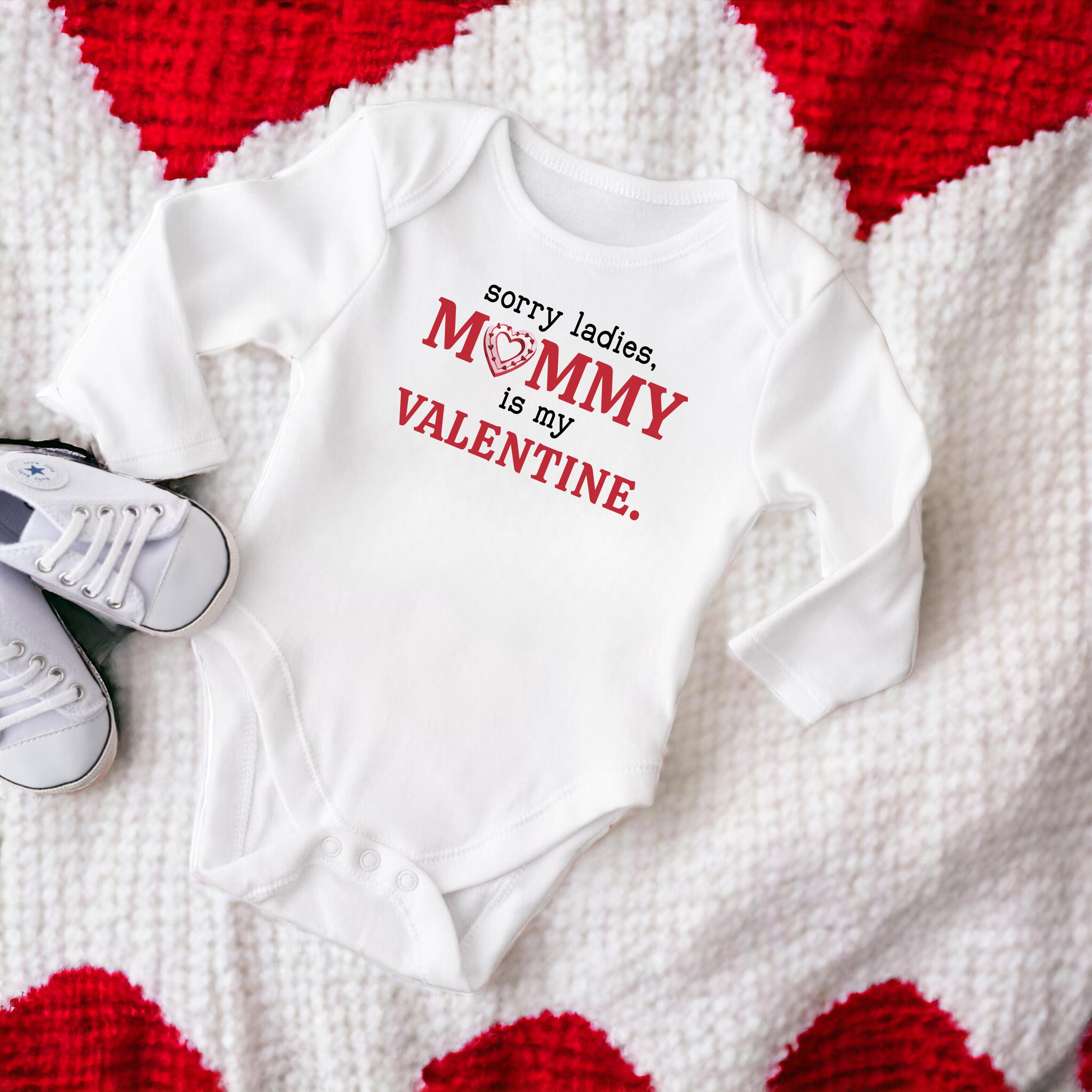 Valentine Baby Clothes Mommy's Little Valentine Onesies Mommy