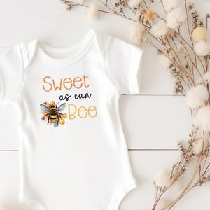 Sweet As Can Bee Onesie®,  Bumblebee Onesie®, Baby Bee Onesie®, Bee Onesie®, Baby Shower Gift, Bee Baby Outfit