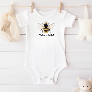Bee Yourself Onesie®: Organic Cotton Bumblebee Baby Outfit