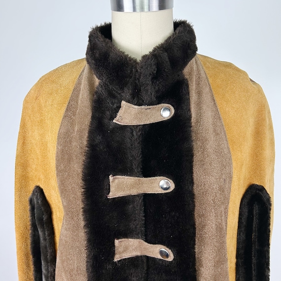 1970's Suede Poncho OS - image 2