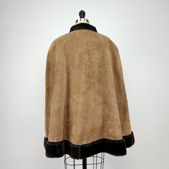 1970's Suede Poncho OS - image 3