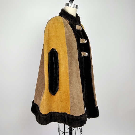 1970's Suede Poncho OS - image 4