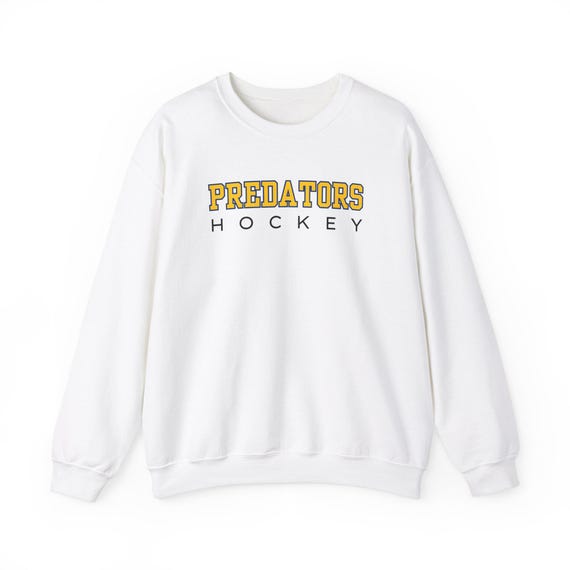 Nashville predators crewneck sweatshirt hot sale