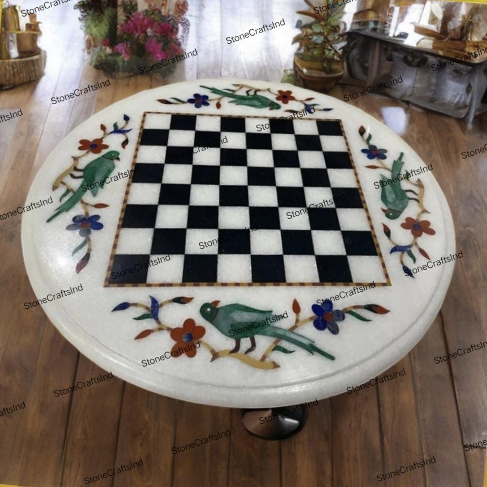 Round chess table - Etsy 日本