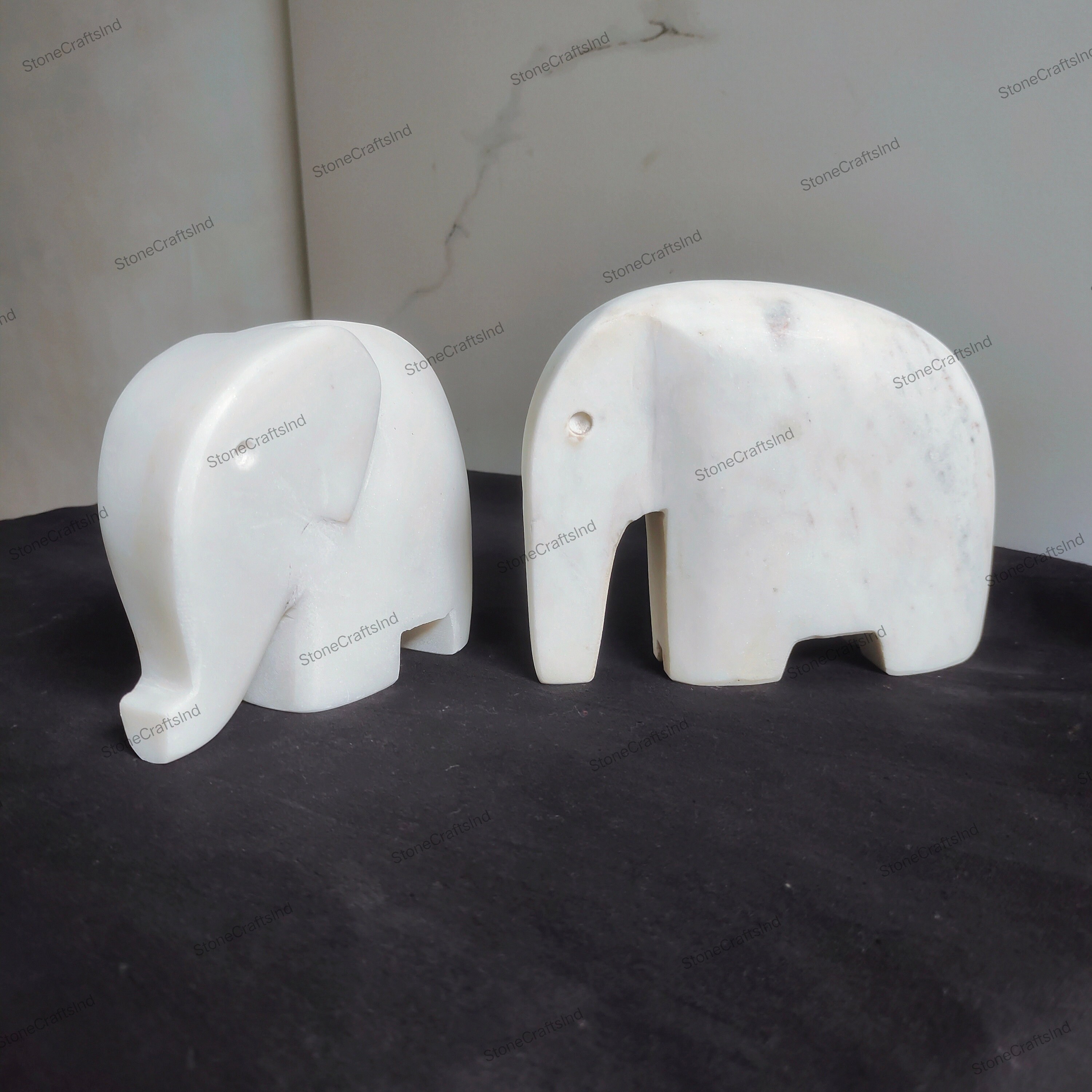 大理石の象のアート - Etsy 日本