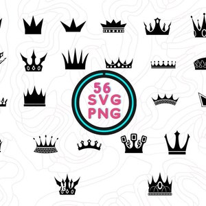 Couronne SVG, Tiare SVG, Crown SVG, Princesse svg, queen crown svg, king crown svg, royal crown svg, reine, roi, png, scanncut, cricut