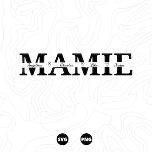 Vovó SVG, Dia da Vovó SVG, Família SVG, Baixar svg, png, scanncut, cricut