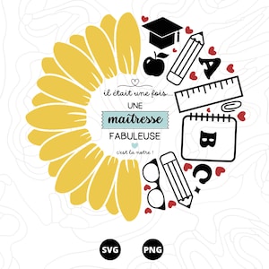 Merci Maîtresse SVG, Merci SVG, Maîtresse SVG, Téléchargement svg, png, scanncut, cricut