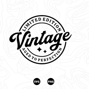 Vintage SVG, 1950/1990 SVG, originele onderdelen SVG, download svg, png, scanncut, cricut