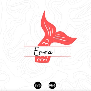 Sireine SVG, Sireine Tail SVG, file SVG, Scarica, png, svg digitale