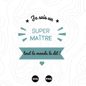 Super leraar SVG, school SVG, schoolleraar SVG, download SVG, PNG, scanncut, cricut