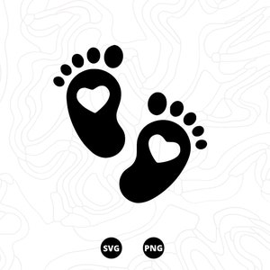 bambino doccia svg, Nascita SVG, Neonato svg, Piedi svg, impronte bambino svg, Scarica svg, png, scanncut, cricut
