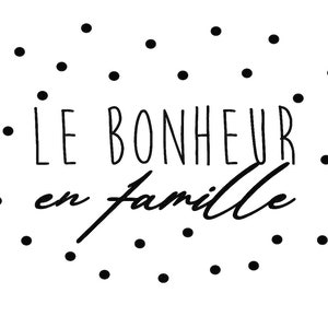 Bonheur en Famille SVG, Bonheur SVG, Famille SVG, Téléchargement svg, png, scanncut, cricut