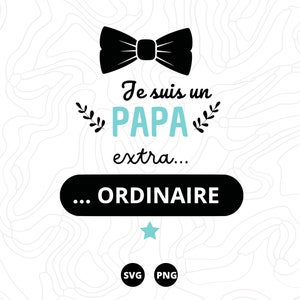 Papa SVG, Fête des pères SVG, Famille SVG, Téléchargement svg, png, scanncut, cricut