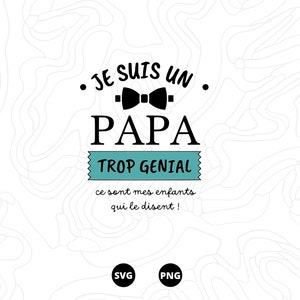 Super dad SVG, Fête des pères SVG, Famille SVG, Téléchargement svg, png, scanncut, cricut